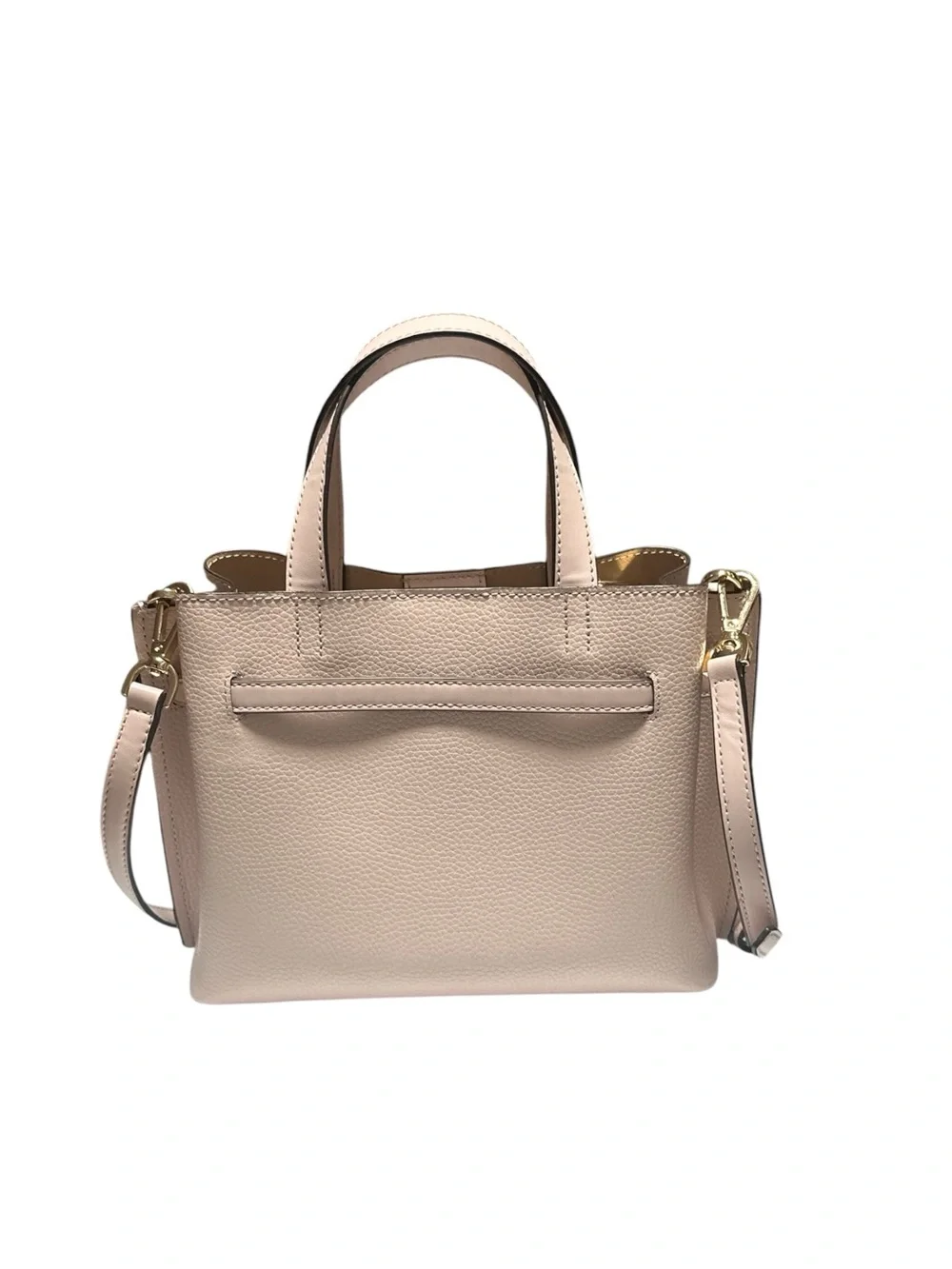 Michael Kors Pale Pink Leather Crossbody Satchel